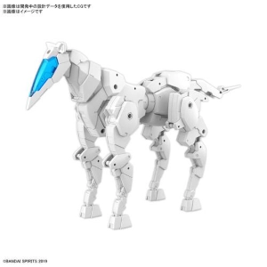 GUNDAM 30MM / 30 MINUTES MISSIONS - 1/144 Exa Vehicle Horse Mecha Ver. White Model Kit # EV17