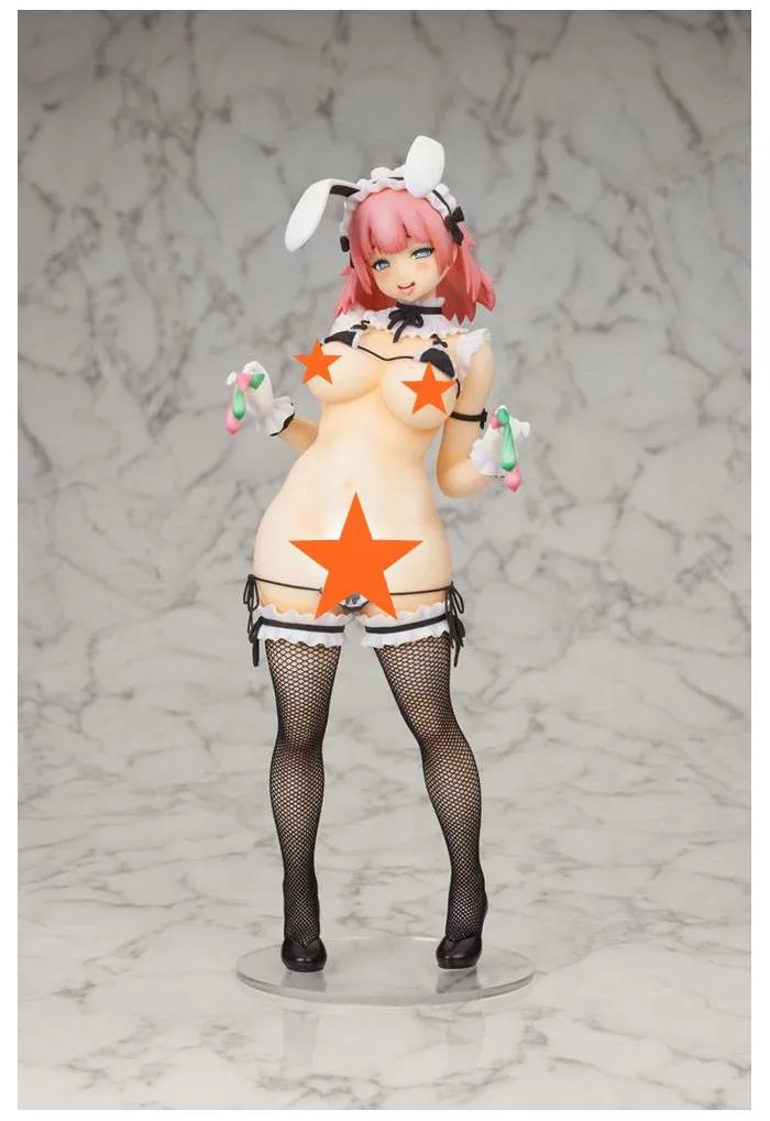 ORIGINAL CHARACTER - Yurufuwa Maid Bunny R18 Illustration by Chie Masami 1/6 Pvc Figure