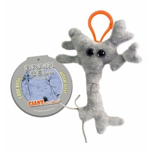 GIANT MICROBES - Brain Cell Keychain Plush