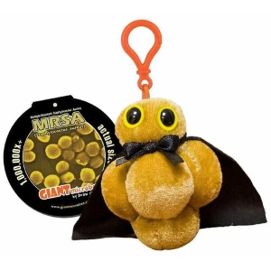 GIANT MICROBES - MRSA Keychain Plush