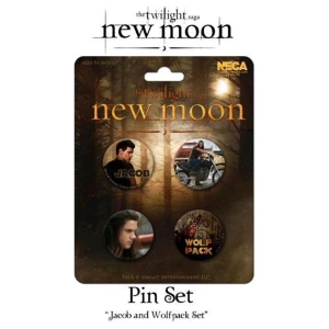 TWILIGHT SAGA - New Moon - Pins Set of 4