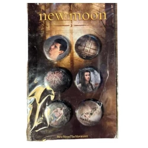TWILIGHT SAGA - New Moon - Pins Set of 6