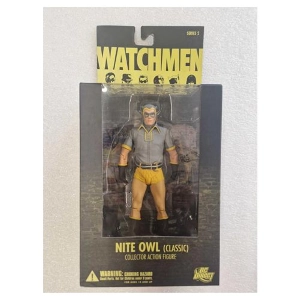 WATCHMEN - Series 2 - Nite Owl Classic Action Figure - Damaged Box