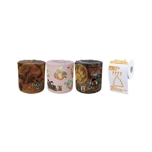 MONSTER HUNTER - Paper Roll set A Set of 3 Toilet Paper Carta Igenica