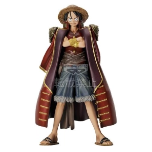 ONE PIECE - The Grandline Men Vol. 3: Luffy with Cloak Pvc Figure