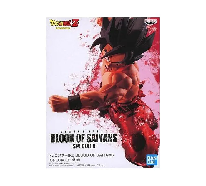 DRAGON BALL Z - Blood of Saiyans Special X Son Goku Kaiohken DX Pvc Figure