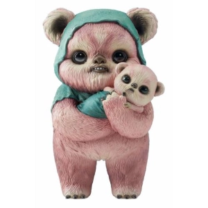 STAR WARS - Ewok by Mab Graves Pink Variant Designer Statue