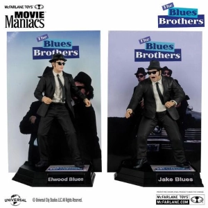 BLUES BROTHERS - Movie Maniacs - Jake & Elwood Blues Pvc Figure 2-Pack