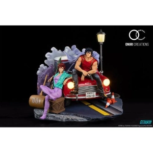 CITY HUNTER - Ryo Saeba & Kaori Makimura 35th Anniversary 1/6 Statue