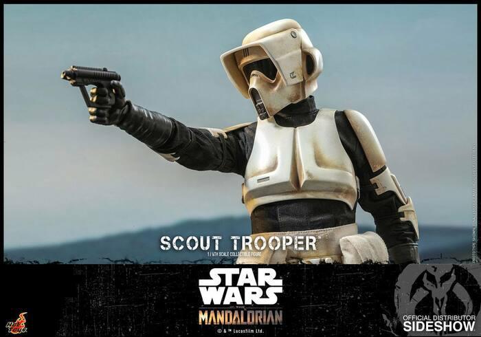 STAR WARS - The Mandalorian - Scout Trooper 1/6 Action Figure 12" TMS016