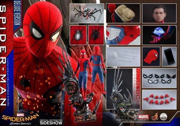 MARVEL - Spider-Man Homecoming 1/4 Deluxe Version Action Figure