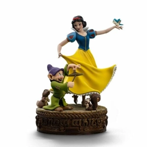 DISNEY - Snow White and the Seven Dwarfs - Snow White and Dopey 1/10 Art Scale Statue
