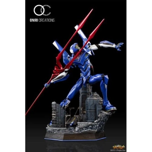 EVANGELION - EVA-00 Through Outer Space Polystone Statue