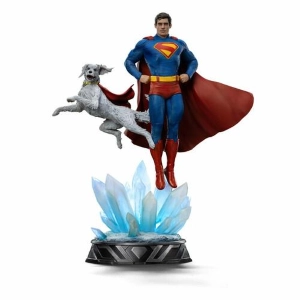 SUPERMAN 2025 - Superman Legacy - Superman & Krypto 1/10 Art Scale Statue