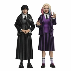 WEDNESDAY - Wednesday Addams Nevermore Uniform and Enid Action Figures 2-Pack