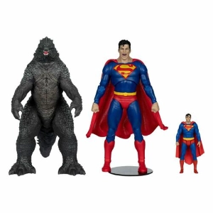 DC COMICS - Justice League Monsterverse Multiverse - Superman vs Godzilla Action Figure 2-Pack