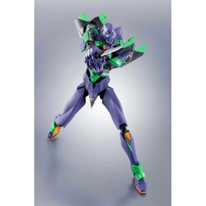 EVANGELION - 3.0+1.0 Thrice Upon a Time - Robot Spirits Side Super - EVA-01 + Spear of Cassius Renewal Color Edition Action Figure