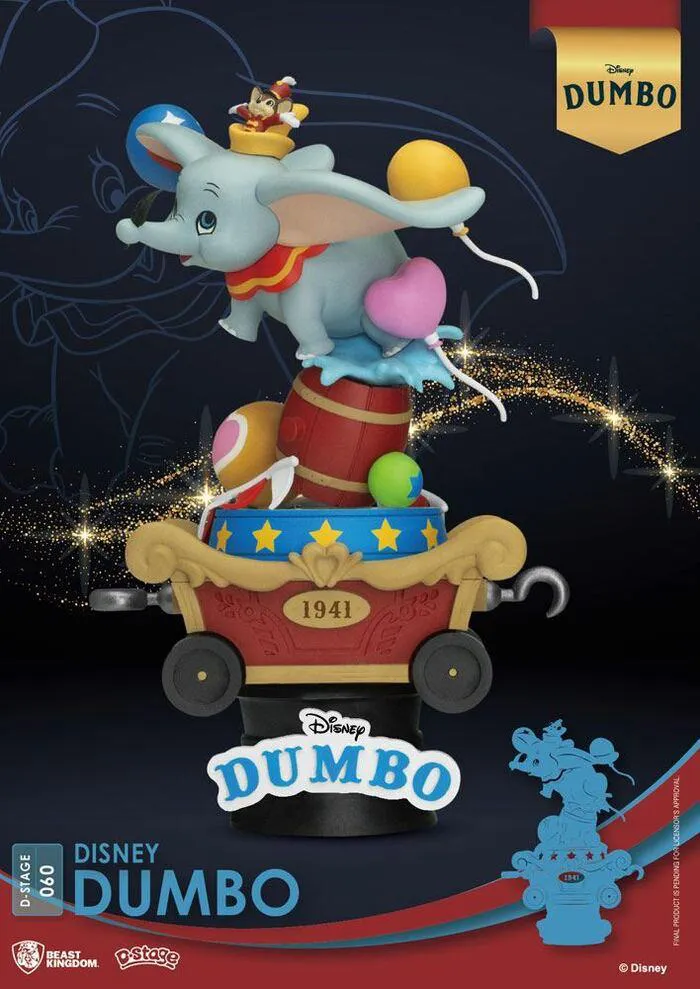 DISNEY - D-Stage - Dumbo Pvc Diorama