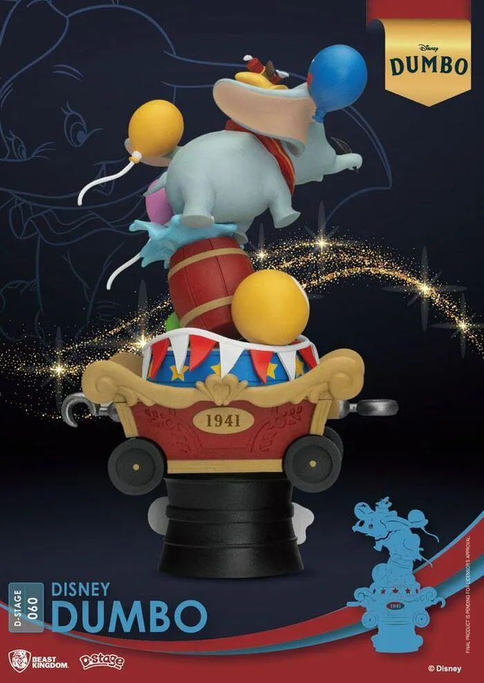 DISNEY - D-Stage - Dumbo Pvc Diorama
