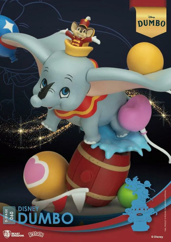 DISNEY - D-Stage - Dumbo Pvc Diorama