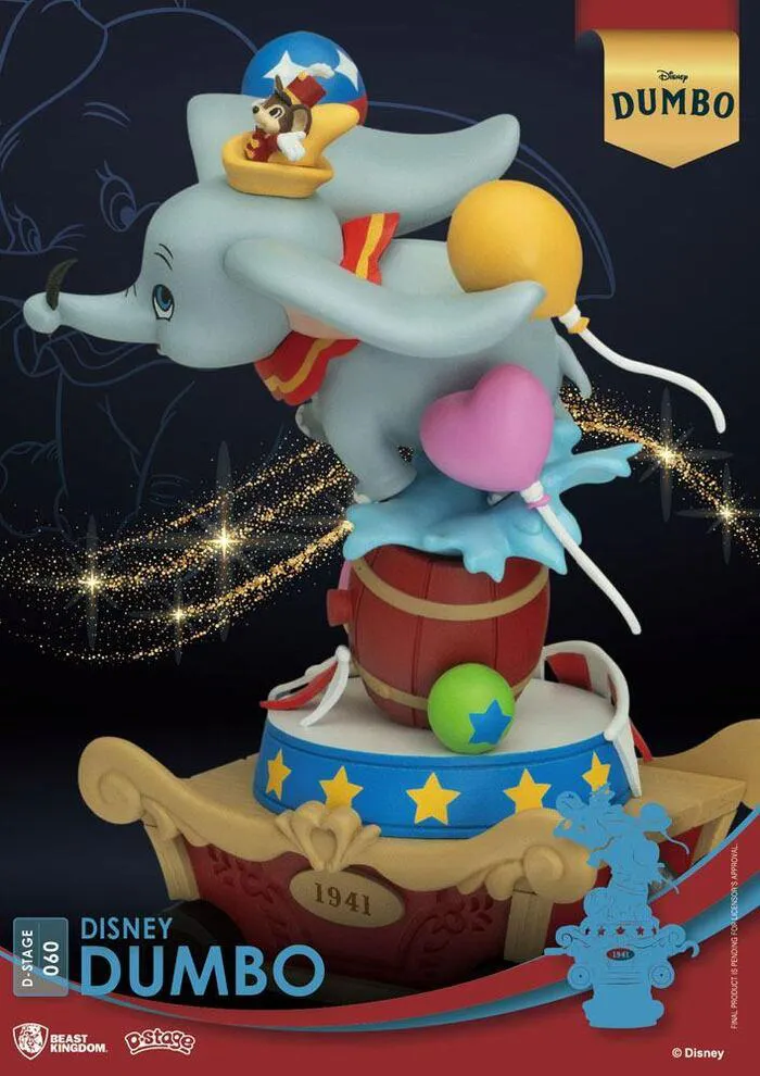DISNEY - D-Stage - Dumbo Pvc Diorama