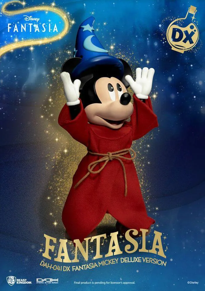 DISNEY - Mickey Fantasia Deluxe Version 1/9 Dynamic 8ction Heroes Action Figure