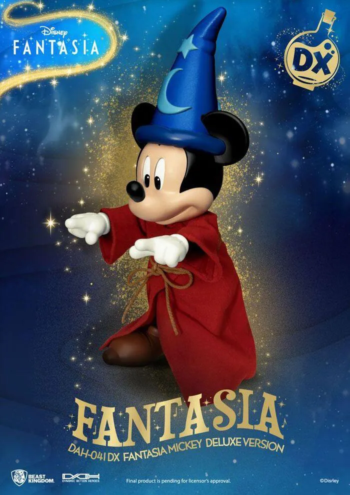 DISNEY - Mickey Fantasia Deluxe Version 1/9 Dynamic 8ction Heroes Action Figure