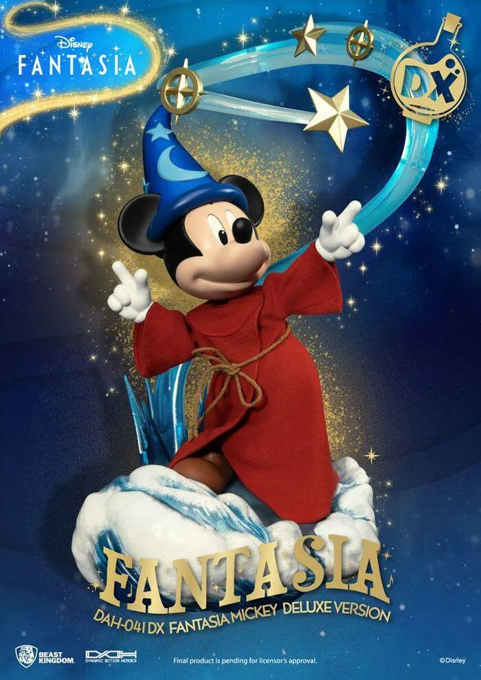 DISNEY - Mickey Fantasia Deluxe Version 1/9 Dynamic 8ction Heroes Action Figure