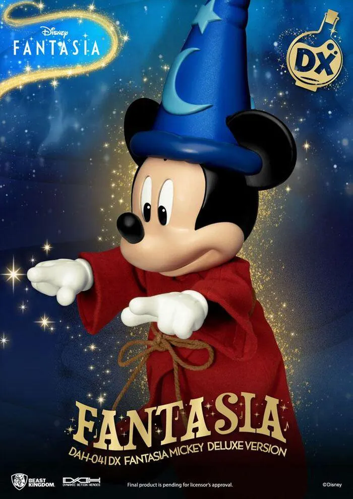 DISNEY - Mickey Fantasia Deluxe Version 1/9 Dynamic 8ction Heroes Action Figure