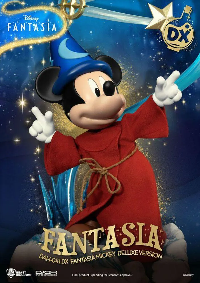 DISNEY - Mickey Fantasia Deluxe Version 1/9 Dynamic 8ction Heroes Action Figure