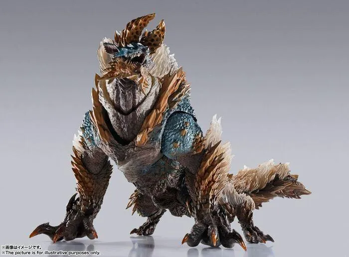 MONSTER HUNTER - Zinogre S.H. MonsterArts Action Figure - Damaged Box