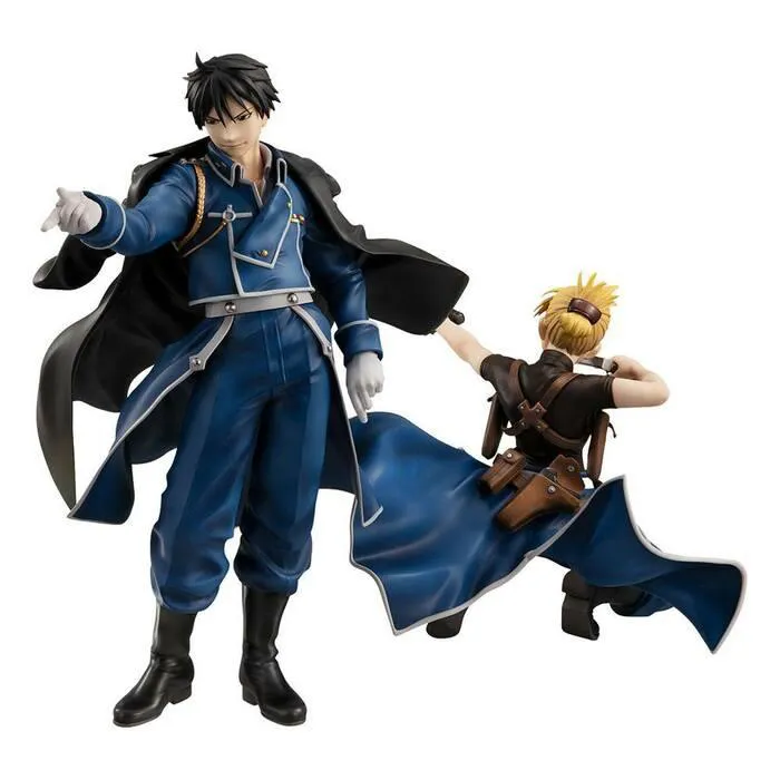 FULLMETAL ALCHEMIST - Roy Mustang & Liza Hawkeye Pvc Figure Precious G.E.M.