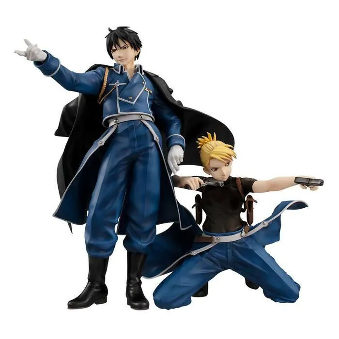 FULLMETAL ALCHEMIST - Roy Mustang & Liza Hawkeye Pvc Figure Precious G.E.M.
