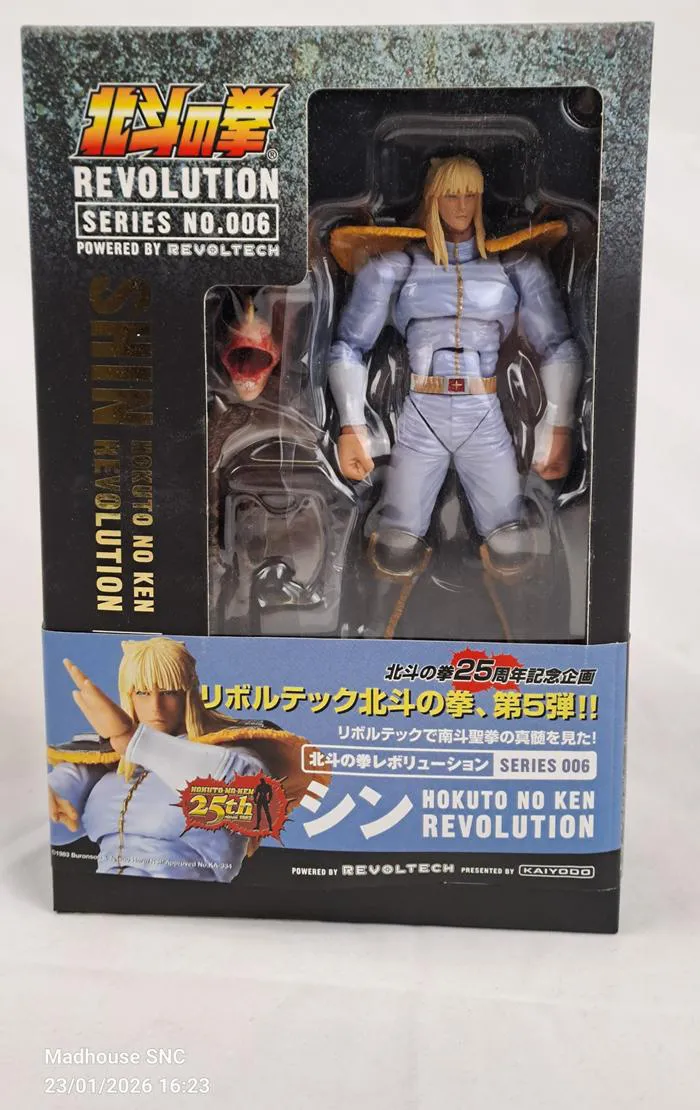 HOKUTO NO KEN - Fist of the North Star - Revoltech Revolution 006 - Shin Action Figure