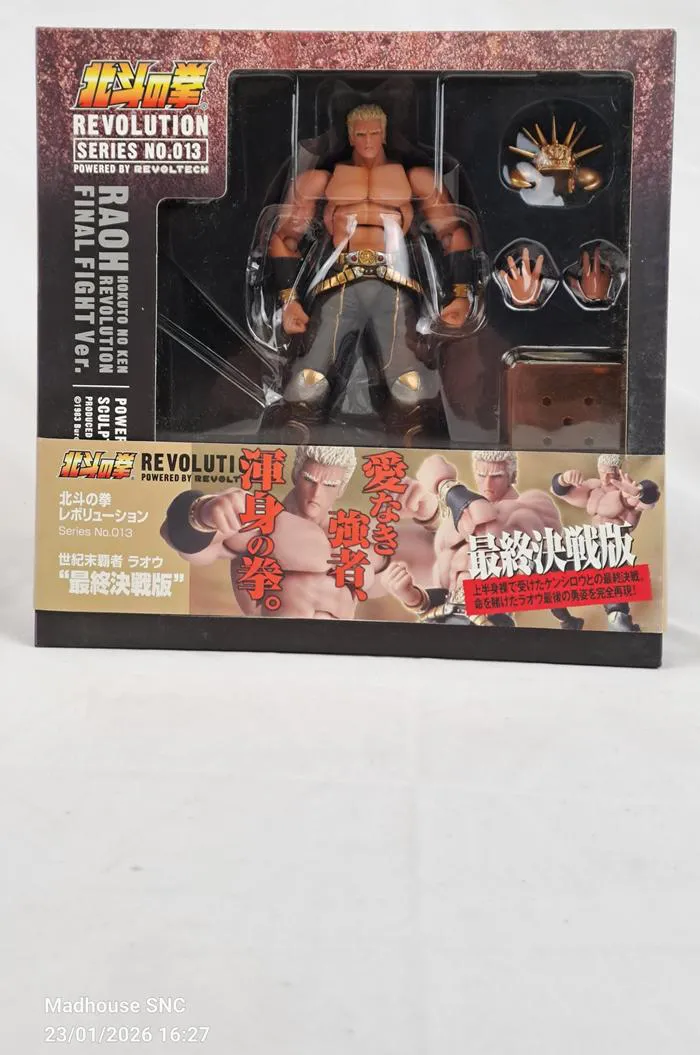 HOKUTO NO KEN - Fist of the North Star - Revoltech Revolution 013 - Raoh Final Fight Ver. Action Figure