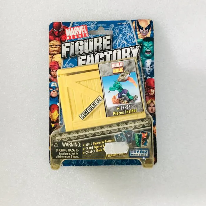 MARVEL - Figure Factory Build Incredible Hulk Figure with Crate