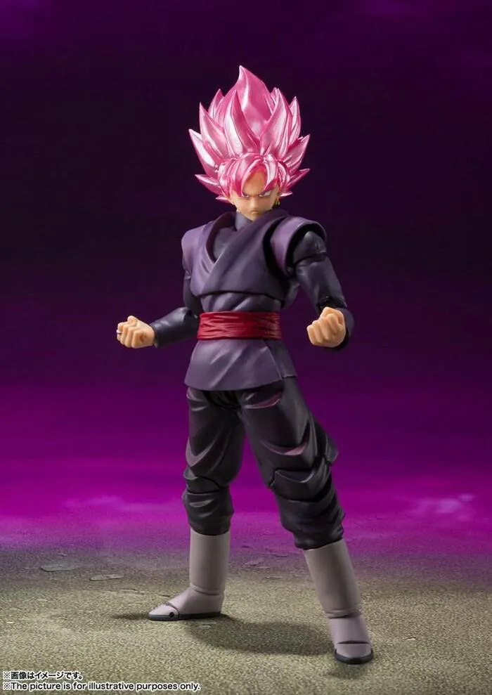 DRAGON BALL - Super - Goku Black Super Saiyan Rose S.H. Figuarts Action Figure
