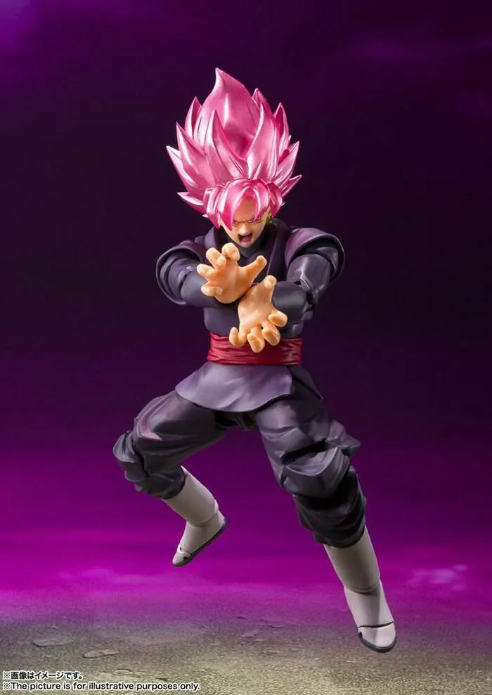 DRAGON BALL - Super - Goku Black Super Saiyan Rose S.H. Figuarts Action Figure