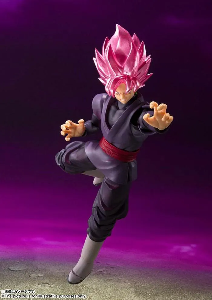 DRAGON BALL - Super - Goku Black Super Saiyan Rose S.H. Figuarts Action Figure