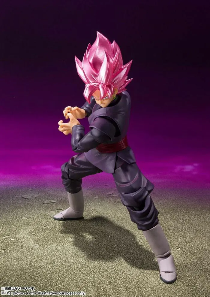 DRAGON BALL - Super - Goku Black Super Saiyan Rose S.H. Figuarts Action Figure