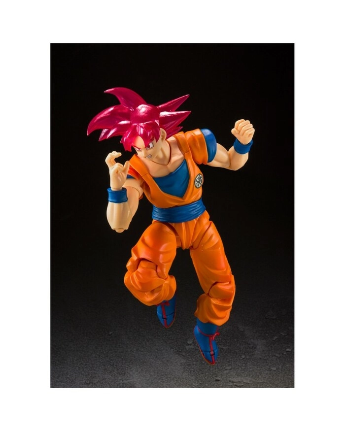 DRAGON BALL - Super - Son Goku Super Saiyan God S.H. Figuarts Action Figure Event Exclusive Color Edition