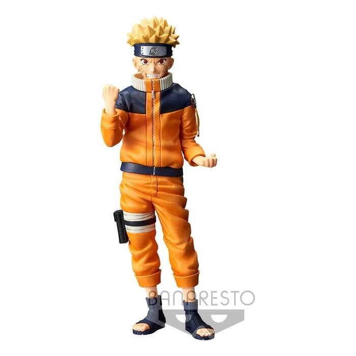 NARUTO - Grandista Nero Shinobi Relations Uzumaki Naruto DX Pvc Figure