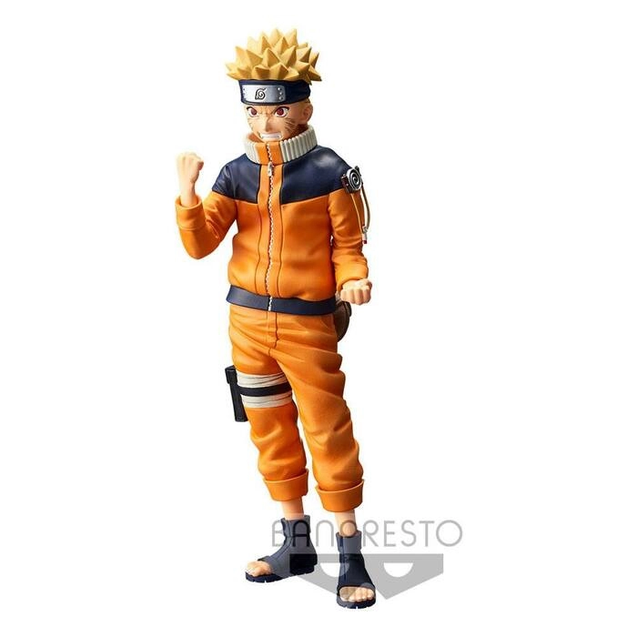 NARUTO - Grandista Nero Shinobi Relations Uzumaki Naruto DX Pvc Figure