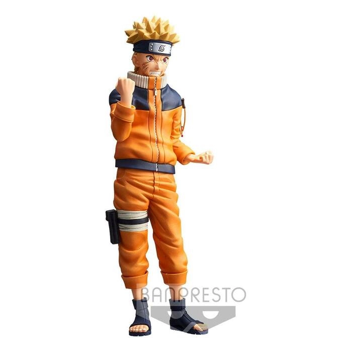 NARUTO - Grandista Nero Shinobi Relations Uzumaki Naruto DX Pvc Figure