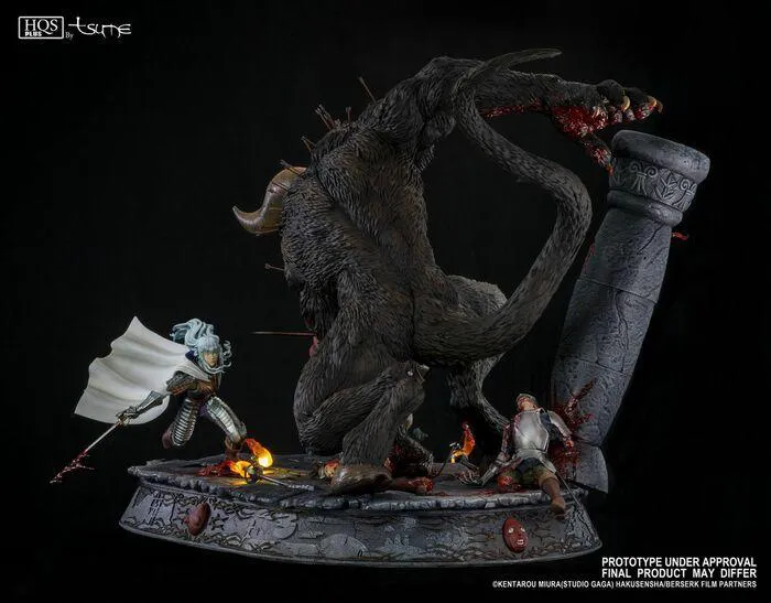 BERSERK - Golden Age - Guts and Griffith vs Zodd HQS+ 1/6 Statue