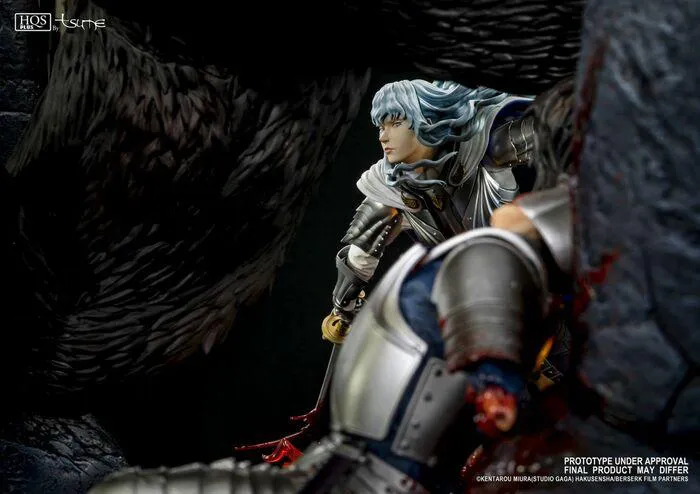 BERSERK - Golden Age - Guts and Griffith vs Zodd HQS+ 1/6 Statue