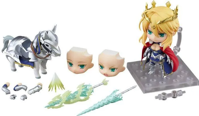 FATE/GRAND ORDER - Lancer / Altria Pendragon & Dun Stallion Nendoroid Action Figure # 1532-DX