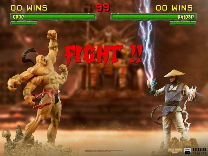 MORTAL KOMBAT - Raiden 1/10 Art Scale Statue