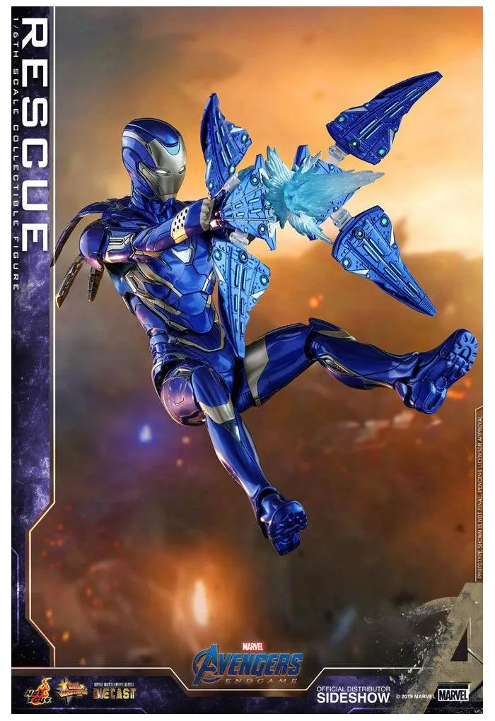 MARVEL - Avengers Endgame - Rescue Pepper Potts 1/6 Action Figure 12" Diecast MMS538 D32