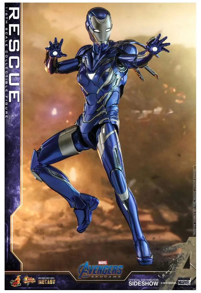 MARVEL - Avengers Endgame - Rescue Pepper Potts 1/6 Action Figure 12" Diecast MMS538 D32